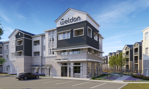 The Weldon exterior